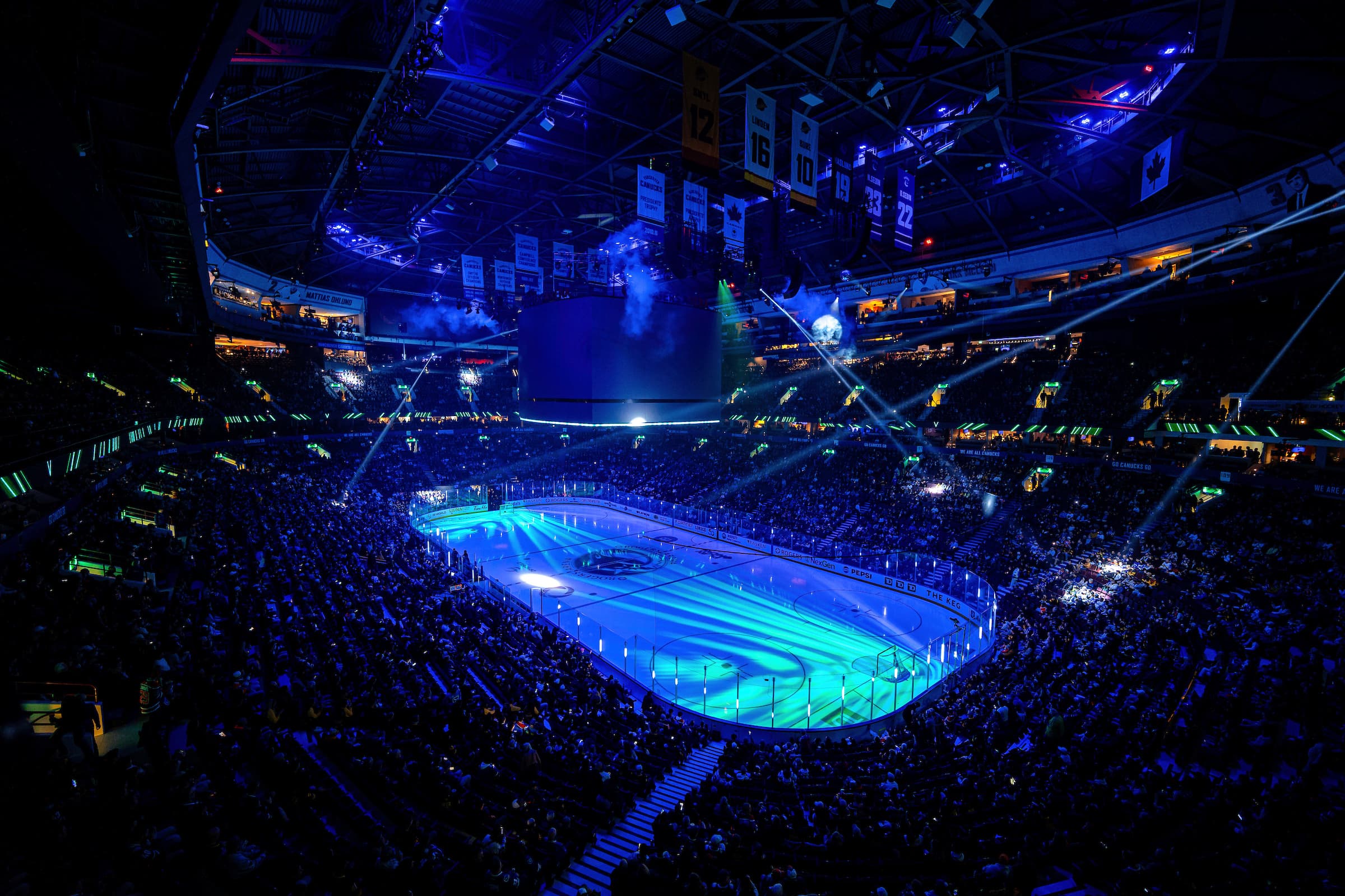 Seating View of the Arena during a Concert