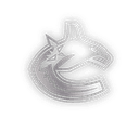 Canucks Logo - Metallic